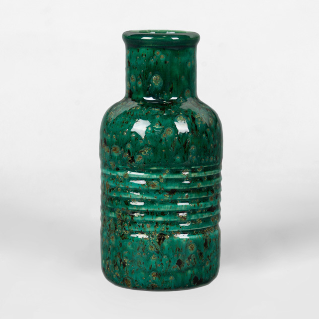 CG-1008 Blue Guppy over EL-161 Bottle Green