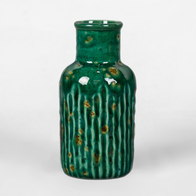 S-2729 Citrus Splash over EL-161 Bottle Green