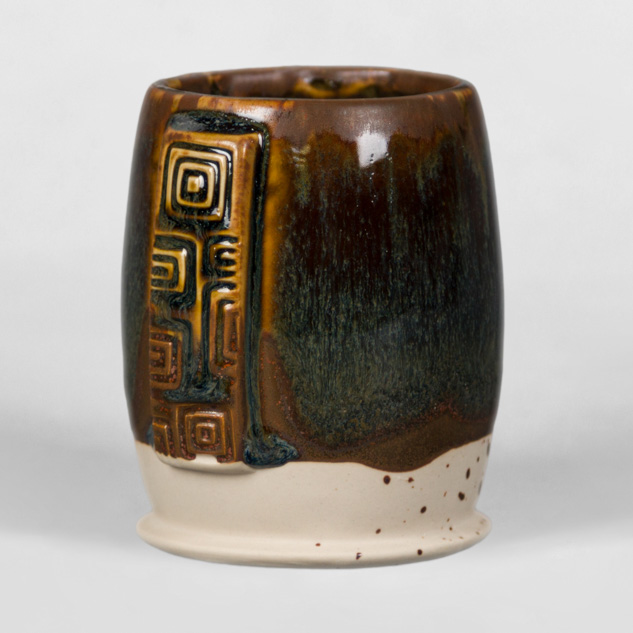 SW-204 Amber Topaz over SW-129 Copper Float