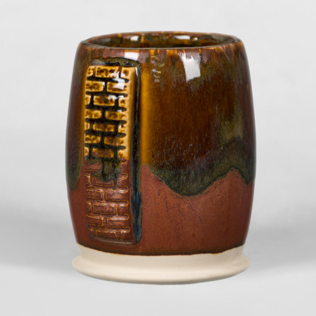 SW-204 Amber Topaz over SW-129 Copper Float