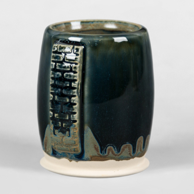 SW-136 Weathered Blue over SW-121 Smoke