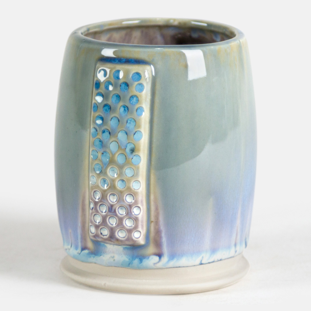 SW-217 Micro Cerulean over SW-214 Micro Pearl