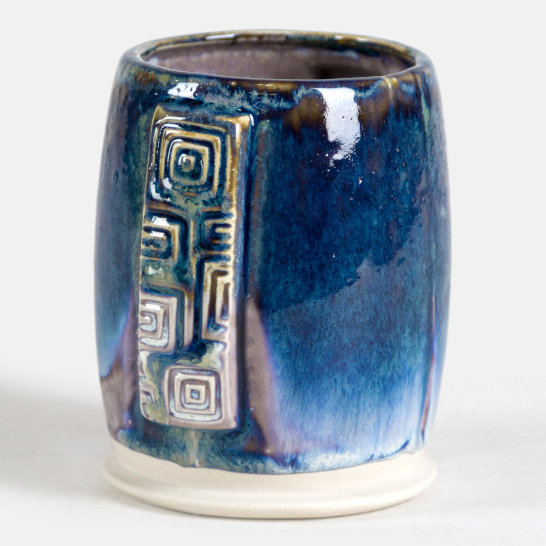 SW-219 Opal Lustre over SW-214 Micro Pearl
