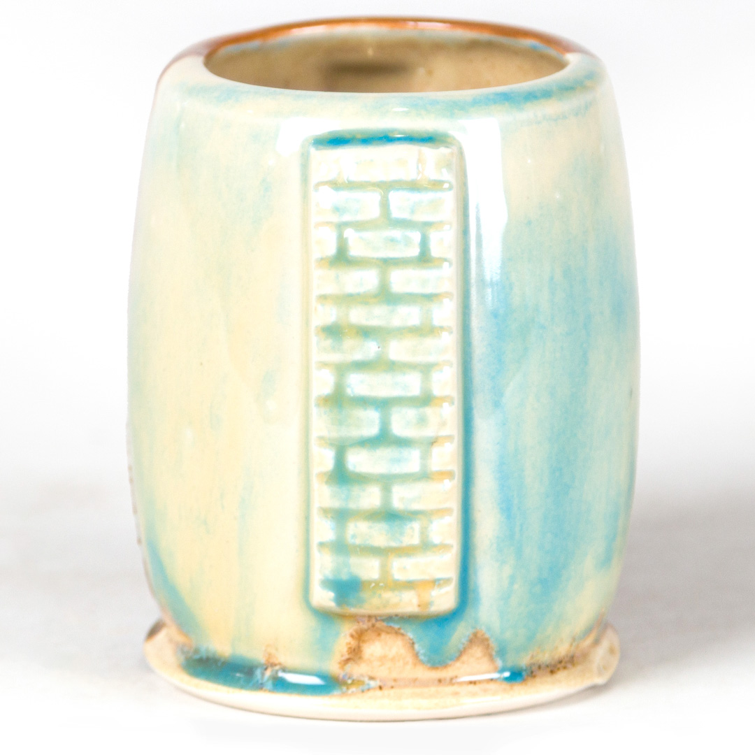 SW-211 Glacier Blue over SW-215 Micro Champagne