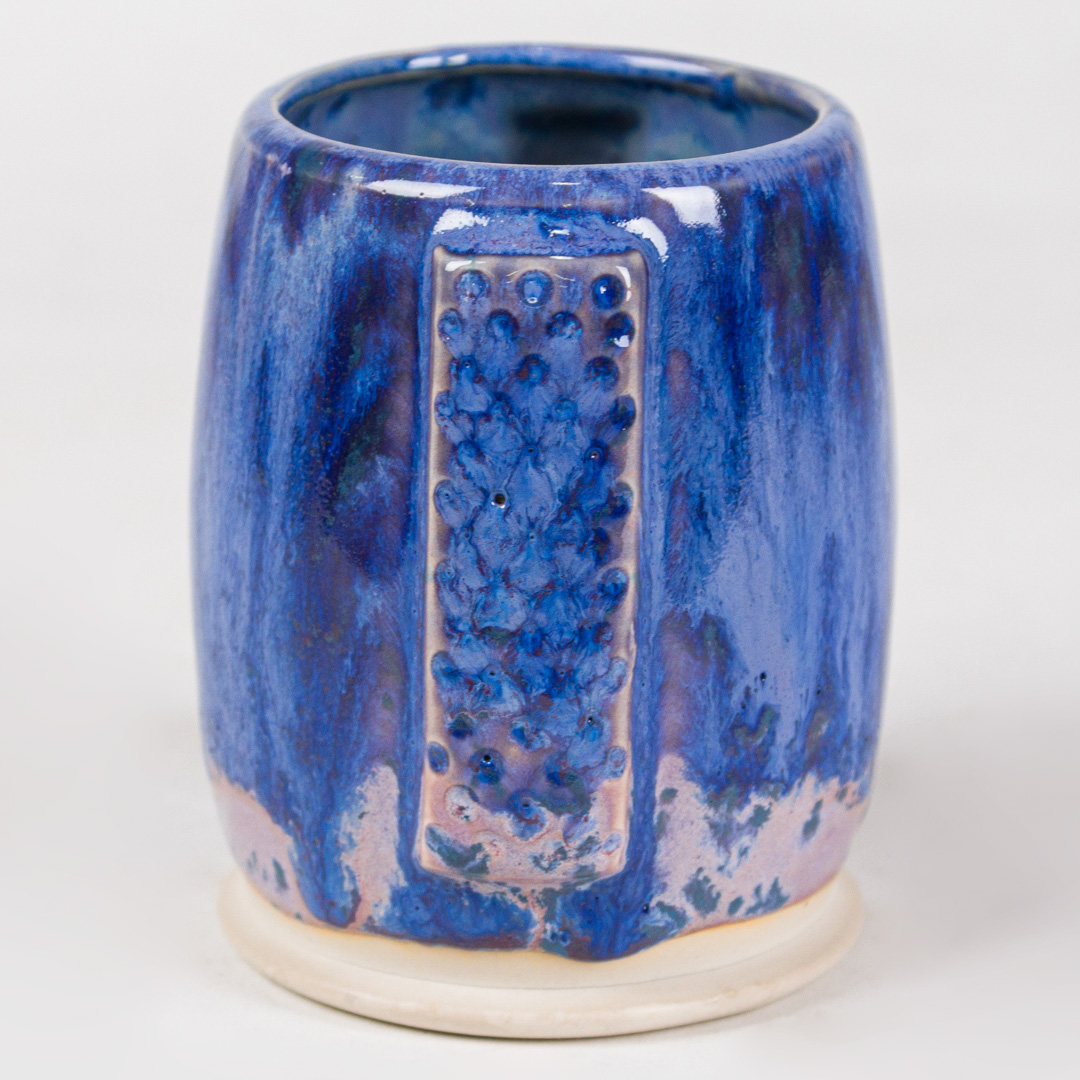 SW-105 Frost Blue over SW-199 Purple Aster