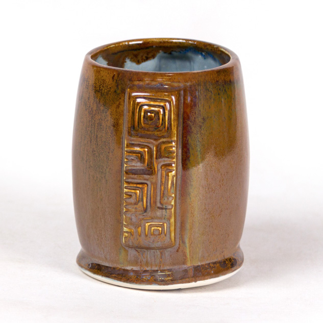SW-130 Copper Jade over SW-217 Micro Cerulean