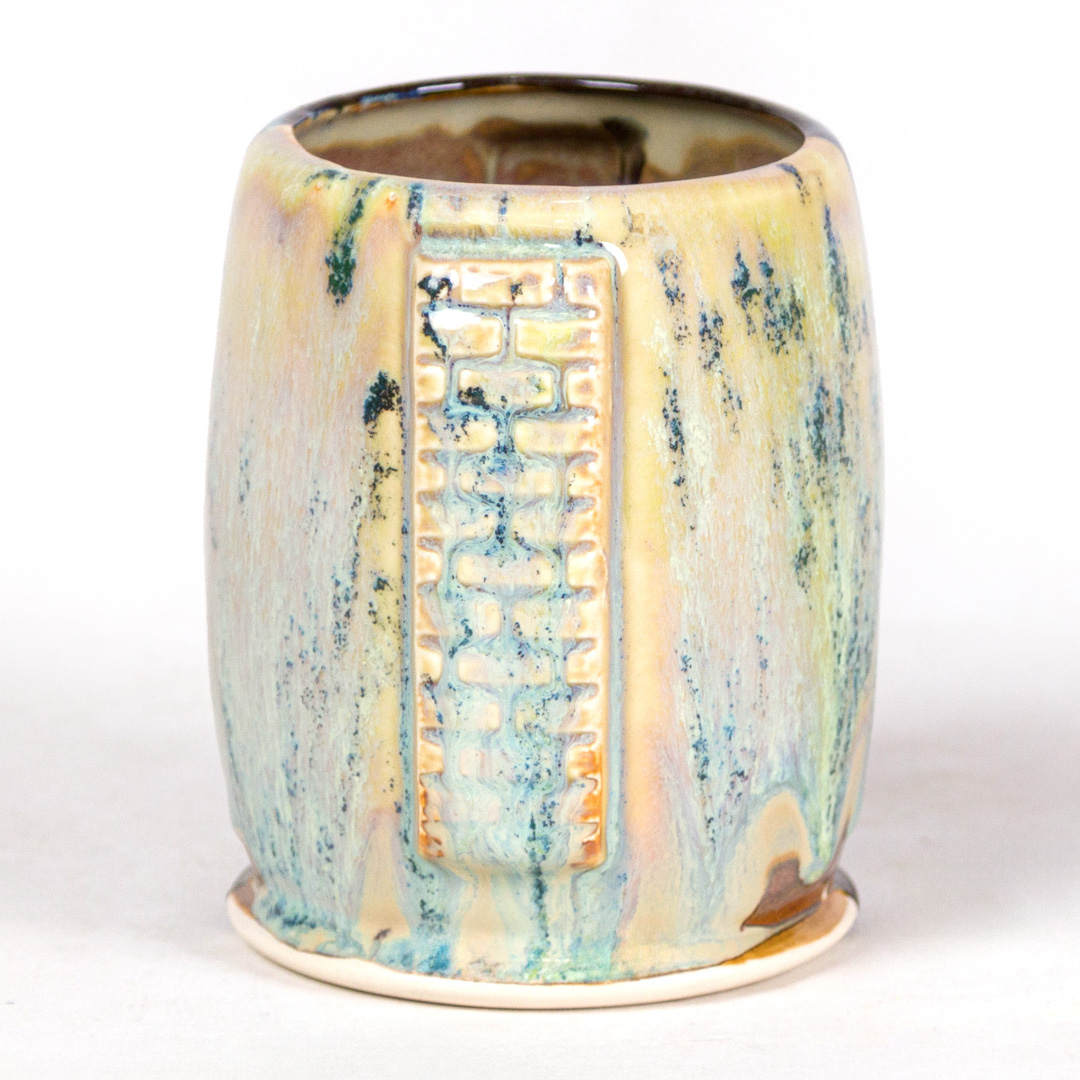 SW-148 Lime Shower over SW-219 Opal Lustre
