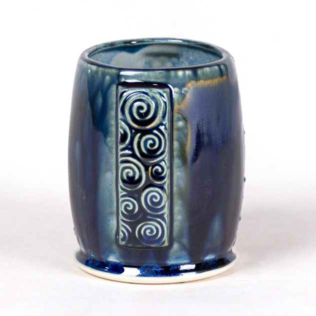 SW-186 Azurite over SW-217 Micro Cerulean