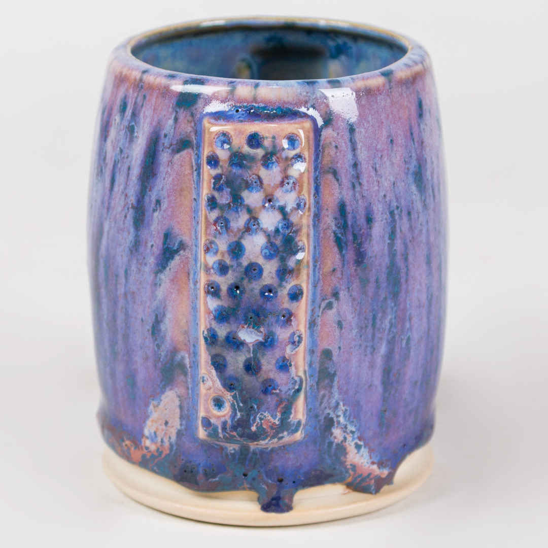 SW-214 Micro Pearl over SW-199 Purple Aster
