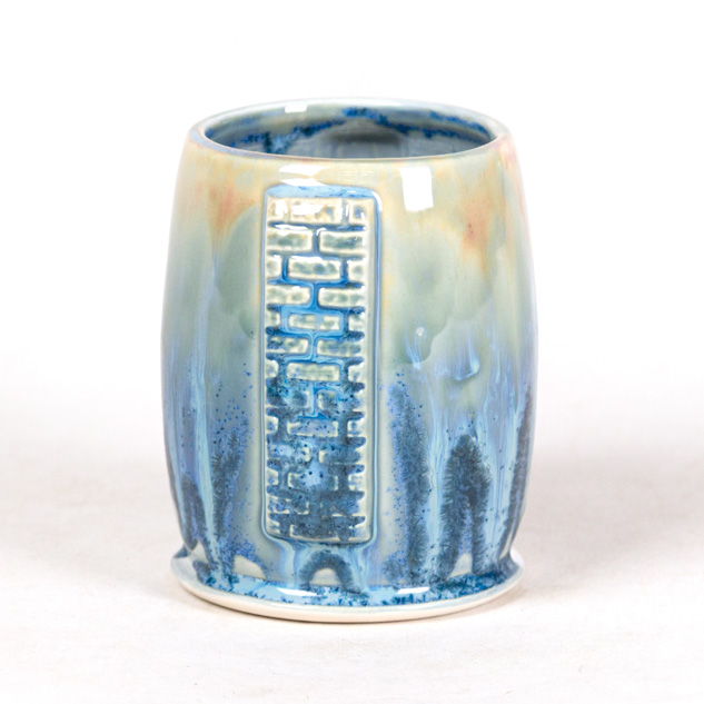 SW-217 Micro Cerulean over SW401 Light Flux