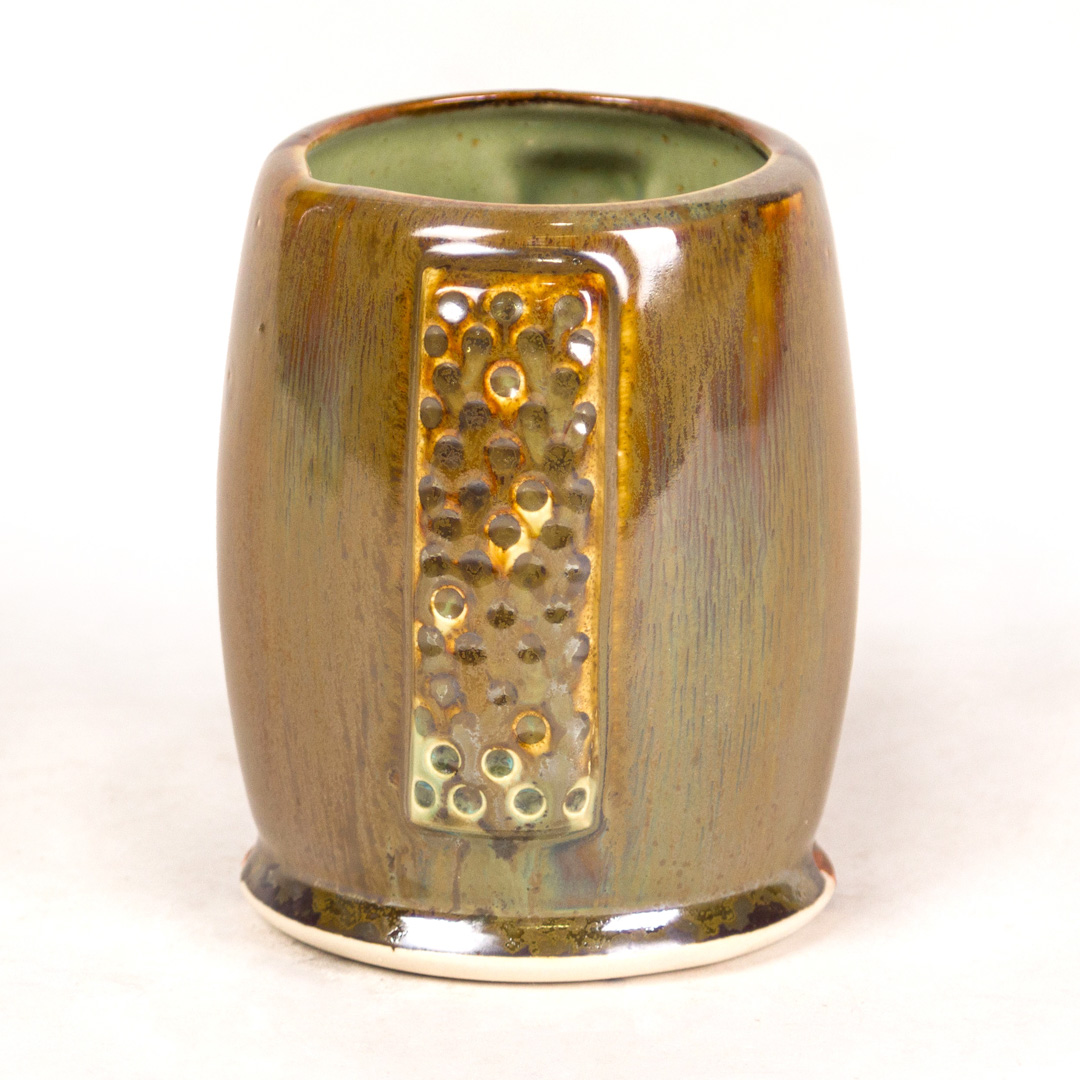 SW-175 Rusted Iron over SW-216 Micro Jade