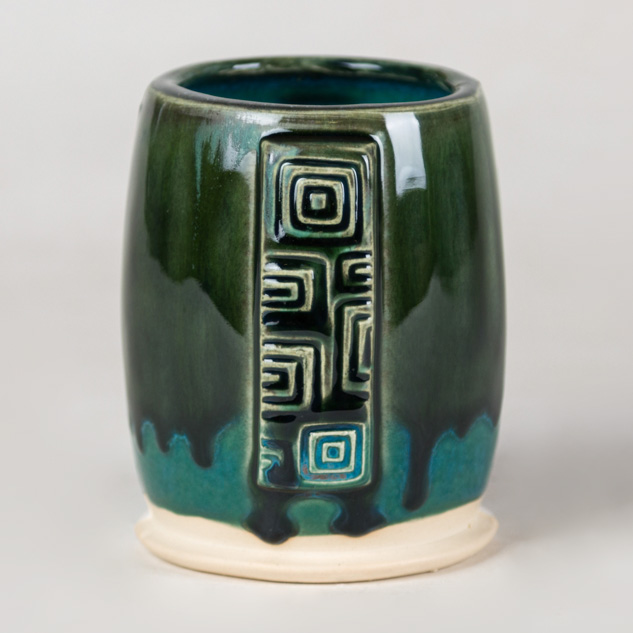 SW-164 Satin Patina over SW-224 Tropical Teal