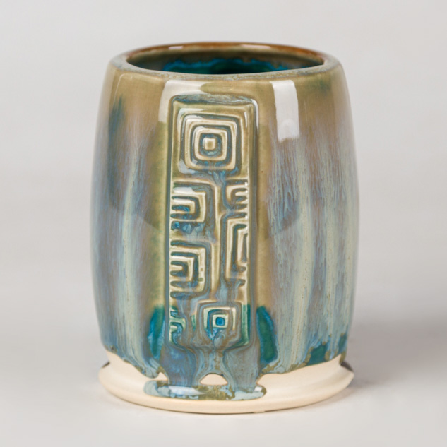 SW-214 Micro Pearl over SW-224 Tropical Teal