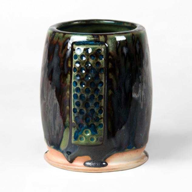 SW-222 Green Jasper over SW-224 Tropical Teal