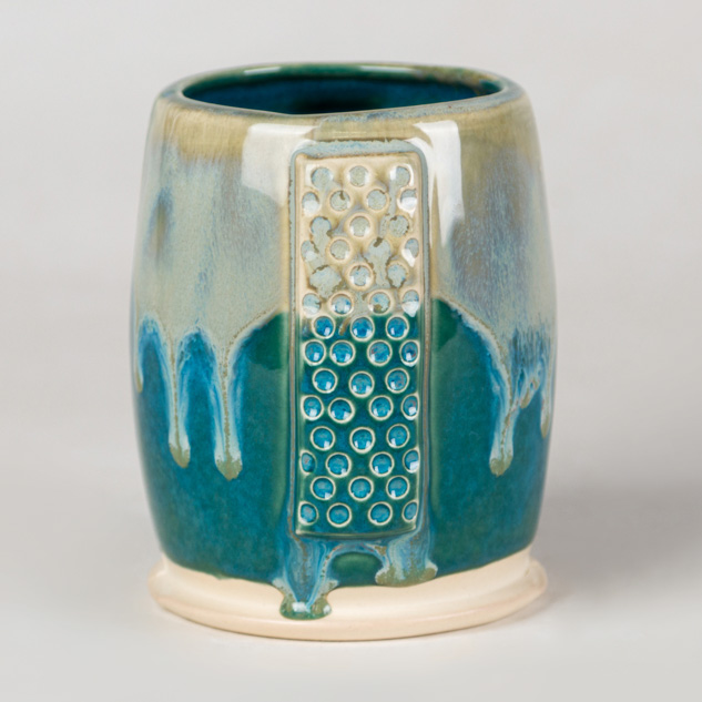 SW-224 Tropical Teal over SW-401 Light Flux