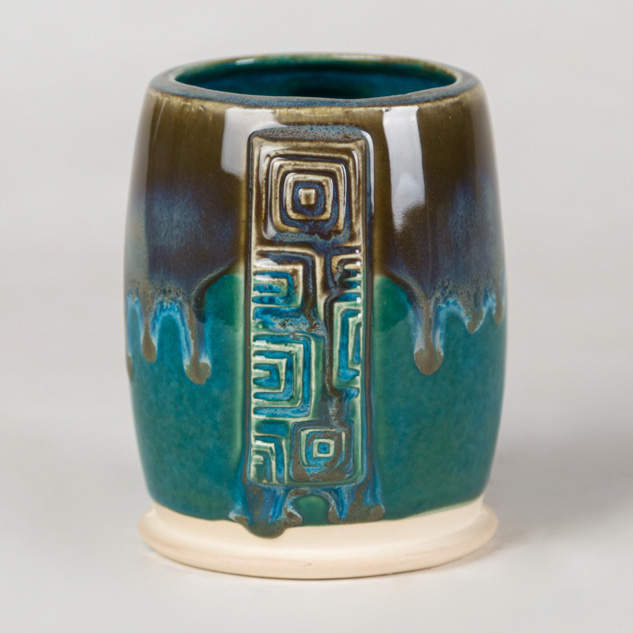 SW-224 Tropical Teal over SW-402 Dark Flux