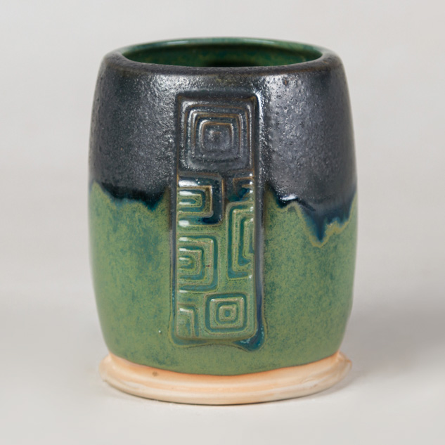 SW-304 Copper Wash over SW-224 Tropical Teal