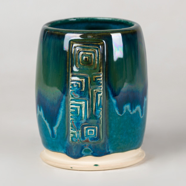 SW-304 Copper Wash over SW-224 Tropical Teal