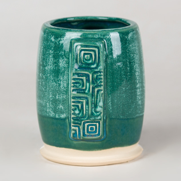SW-515 Aqua Gloss over SW-224 Tropical Teal