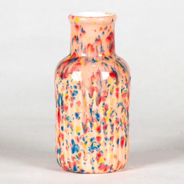 CG-1003 Peach Party over PC-601 Clear Cascade
