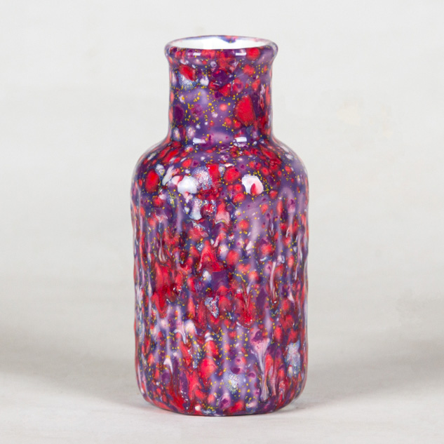 CG-1010 Periwinkle Sky over CG-1004 Berry Tart