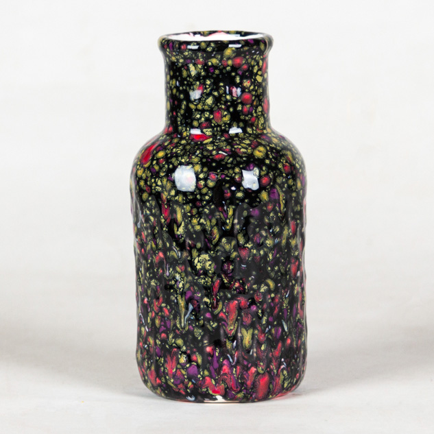CG-798 Black Iris over CG-1004 Berry Tart