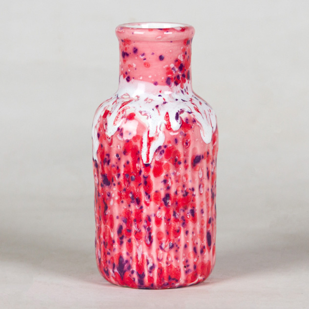 PC-602 White Cascade over CG-1004 Berry Tart