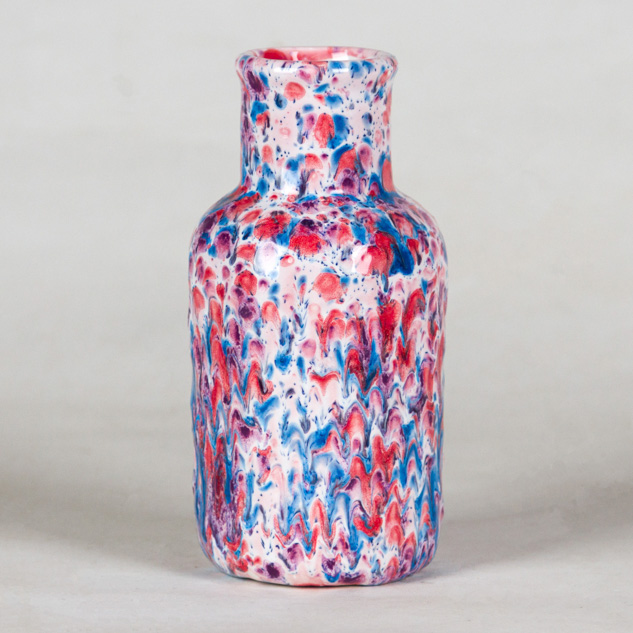 S-2701 Peacock Eyes over CG-1004 Berry Tart