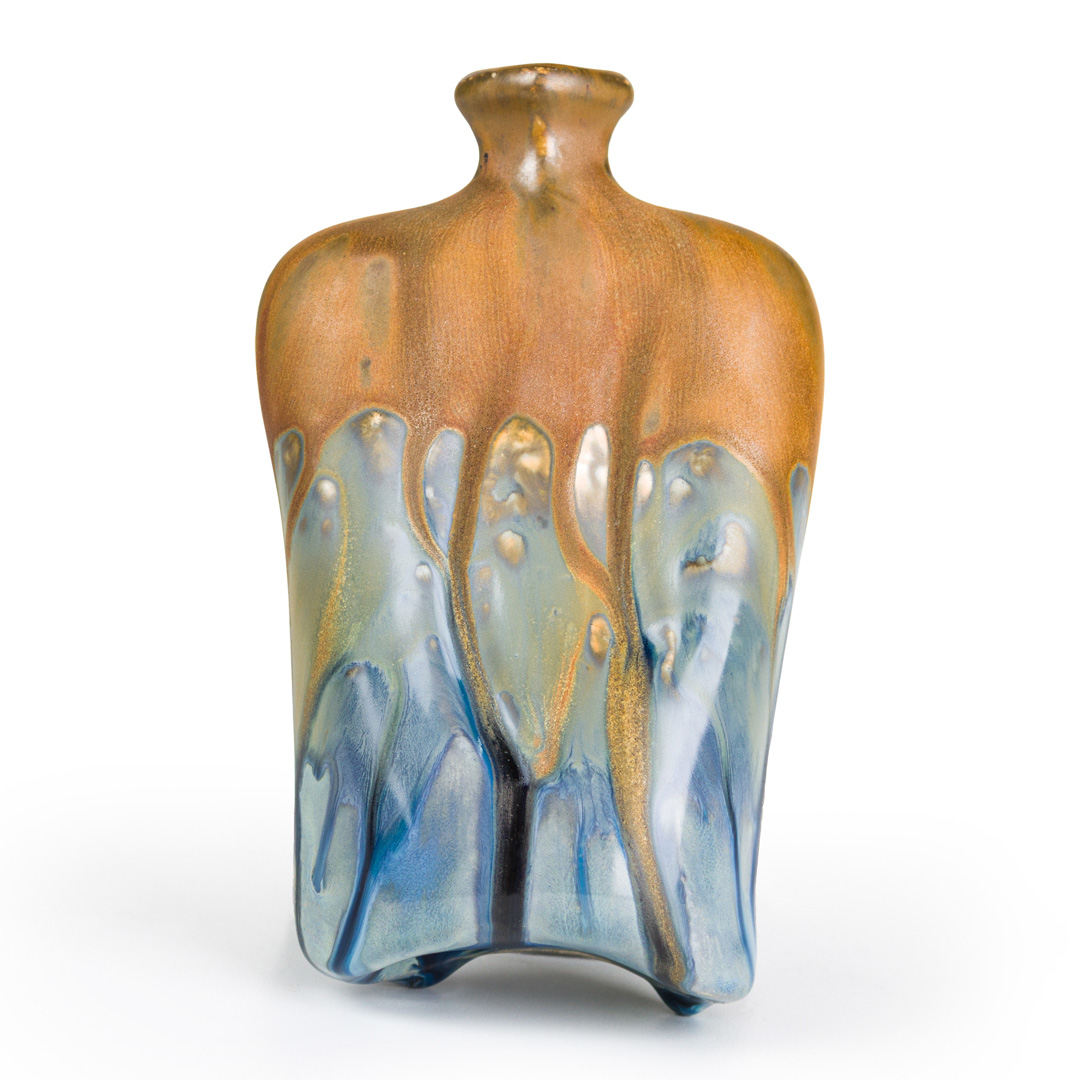 SW-173 Amber Quartz over SW-223 Milk Glass