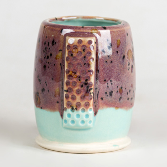 SW-191 Peppered Plum over SW-201 Turquoise