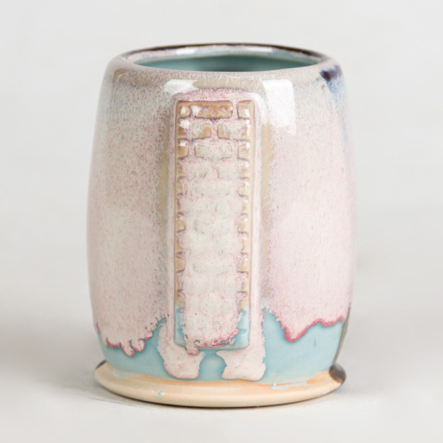 SW-198 Rose Quartz Wash over SW-201 Turquoise