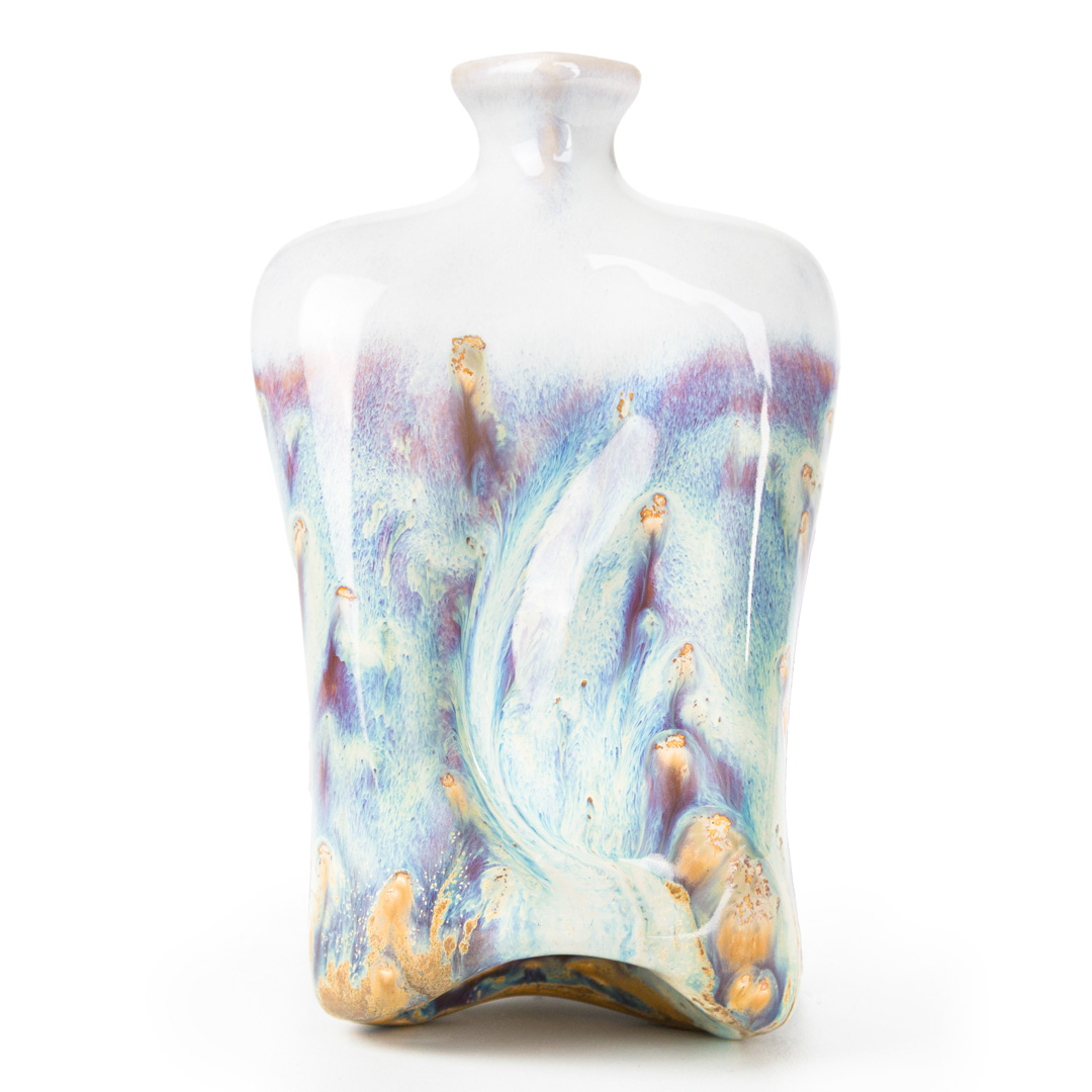 SW-223 Milk Glass over SW-180 Desert Dusk