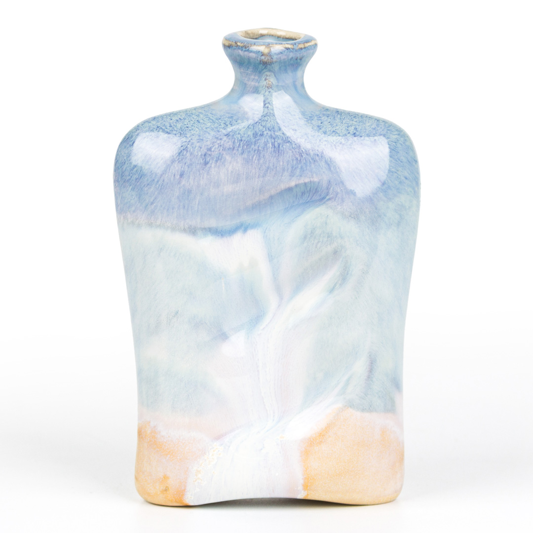 SW-223 Milk Glass over SW-196 Sand Dollar