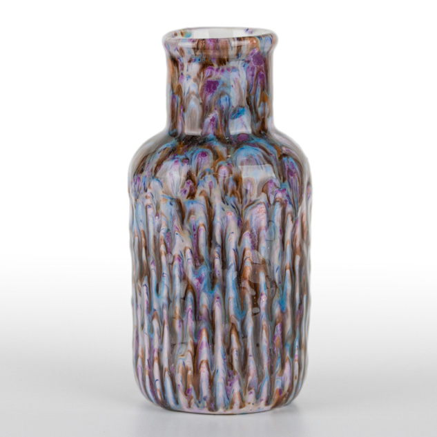 CG-965 Mocha Marble over CG-1006 Purple Reign