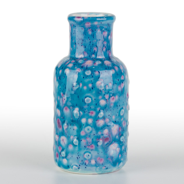 EL-153 Caribbean Blue over CG-1006 Purple Reign