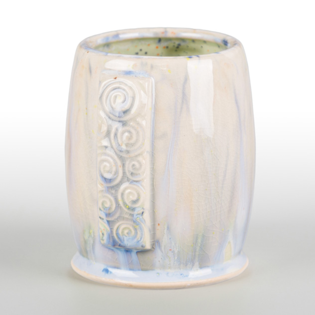 EL-212 Spotted Walnut over SW-221 Mint Speck