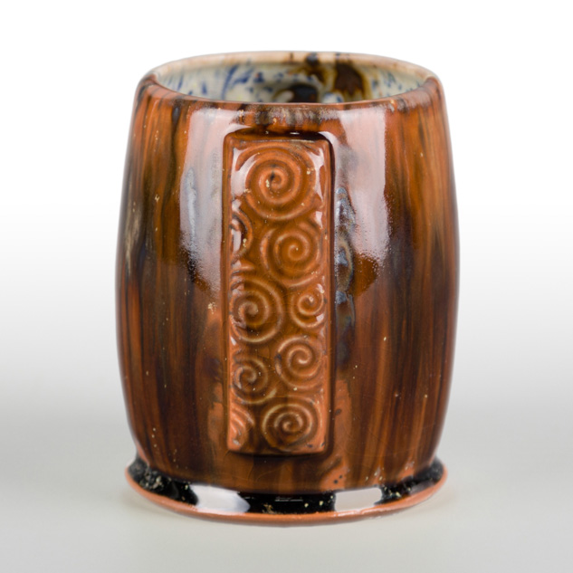 SW-176 Sandstone over SW-221 Mint Speck on EG-007 Terracotta Engobe