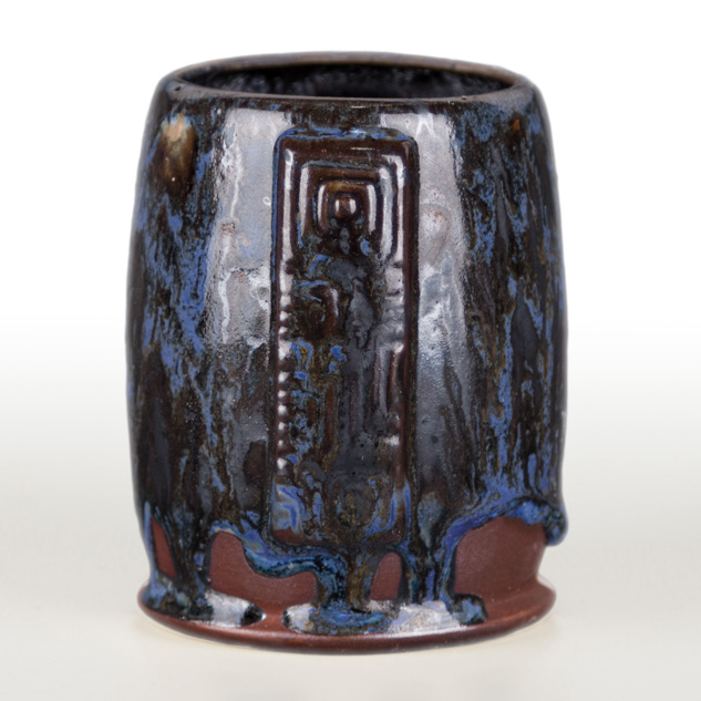 SW-190 Passion Flower over SW-220 Black Timber on EG-003 Brick Red Engobe