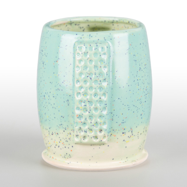 SW-515 Aqua Gloss over SW-221 Mint Speck