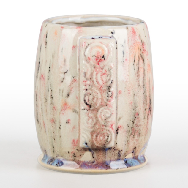S-2727 Poppy Fields over SW-223 Milk Glass