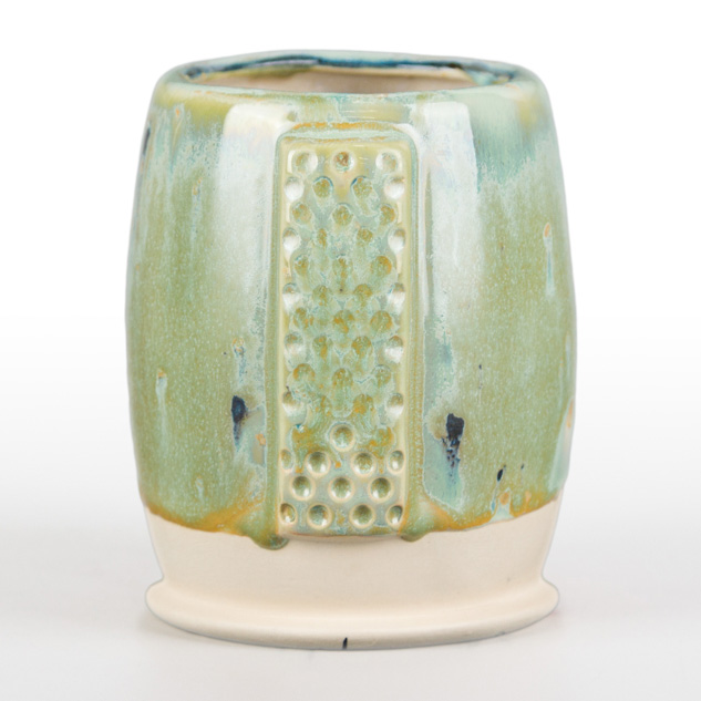 SW-146 Aurora Green over SW-223 Milk Glass