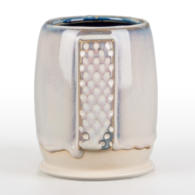 SW-169 Frosted Lemon over SW-223 Milk Glass