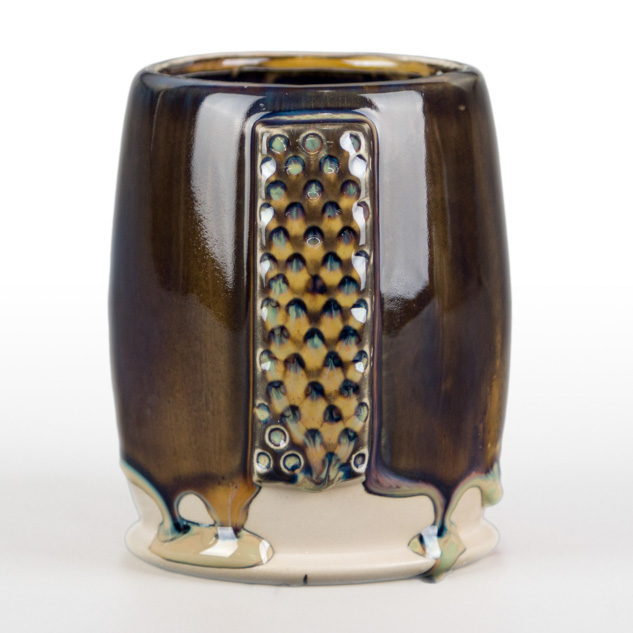 SW-216 Micro Jade over SW-223 Milk Glass