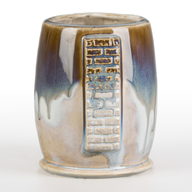 SW-223 Milk Glass over SW-402 Dark Flux