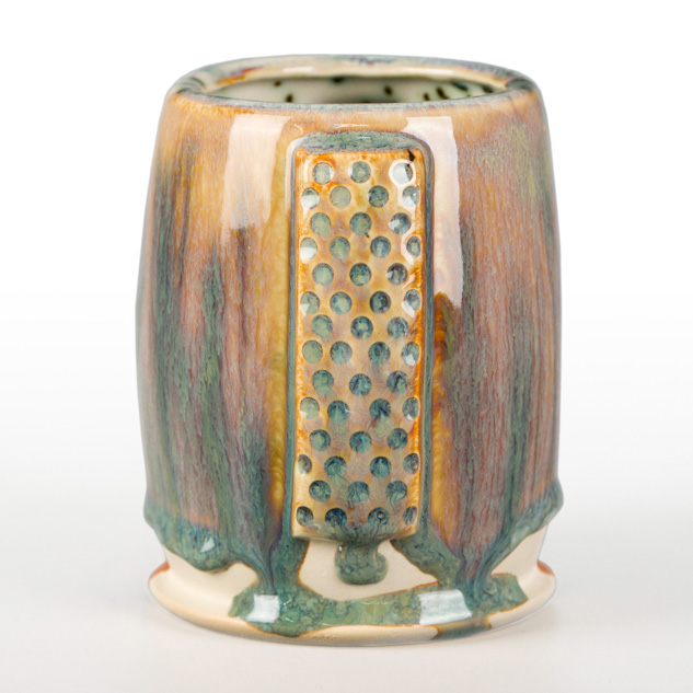 SW-222 Green Jasper over SW-219 Opal Lustre