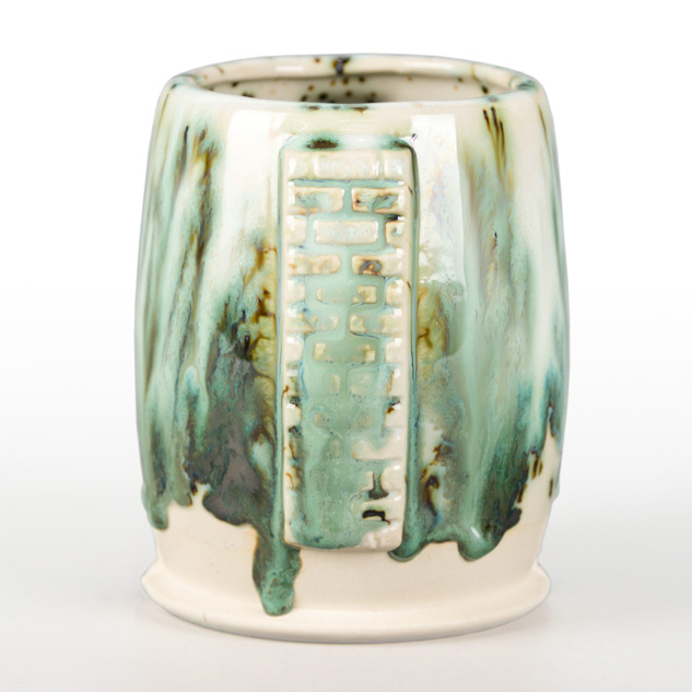 SW-222 Green Jasper over SW-401 Light Flux