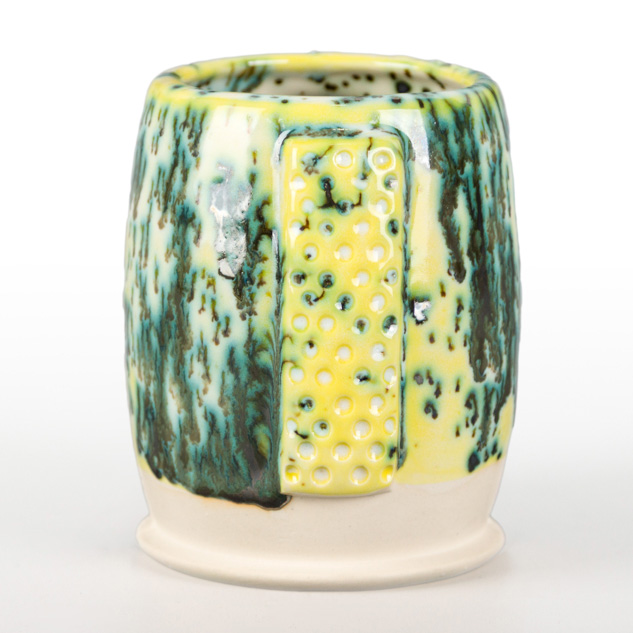 SW-222 Green Jasper over SW-502 Yellow Gloss