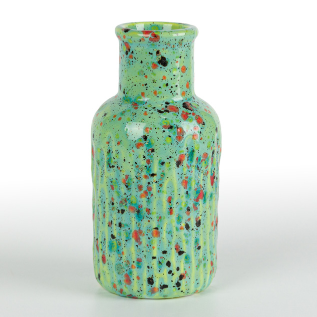 CG-1008 Blue Guppy over CG-1009 Cherry Limeade