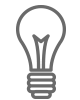 inspiration light bulb icon