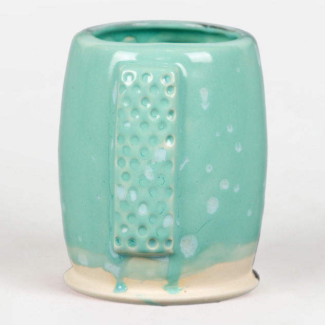 SW-515 Aqua Gloss over SW-150 Celadon Bloom